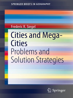 cover image of Cities and Mega-Cities